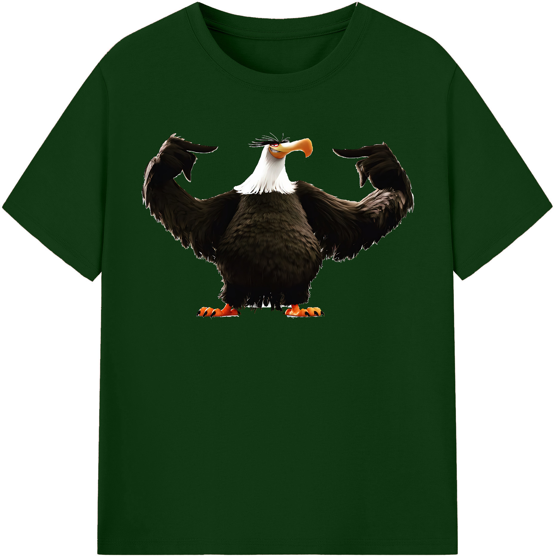 （画像用） Angry Birds アングリーバード 綿100％半袖Tシャツ（フロントプリント）